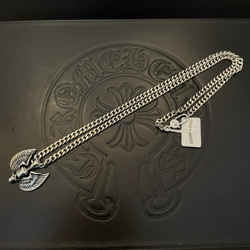 Ch*0me heart necklace-034
