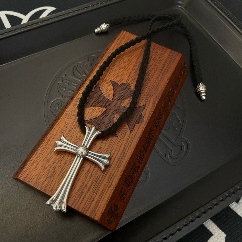 Ch*0me heart necklace-035