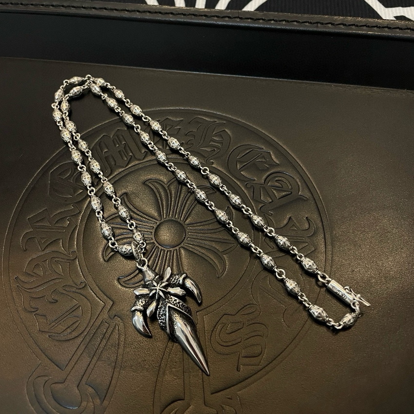 Ch*0me heart necklace-038