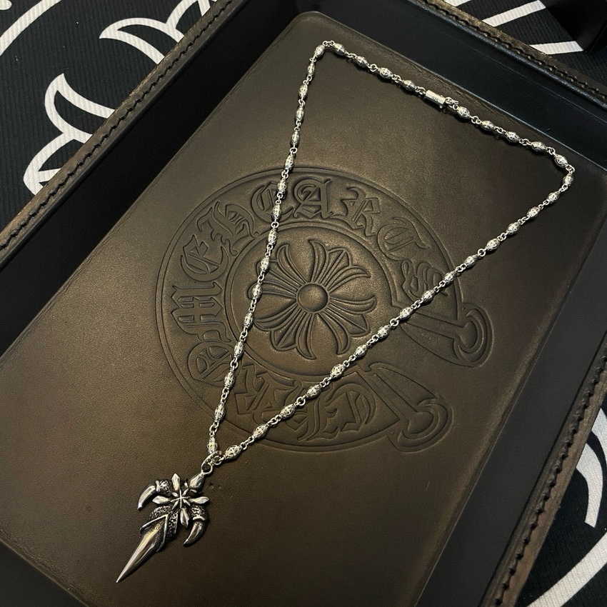 Ch*0me heart necklace-038