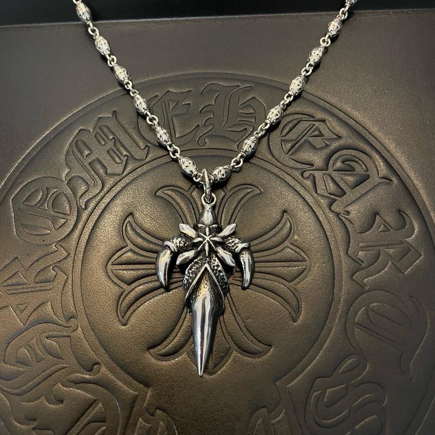 Ch*0me heart necklace-038