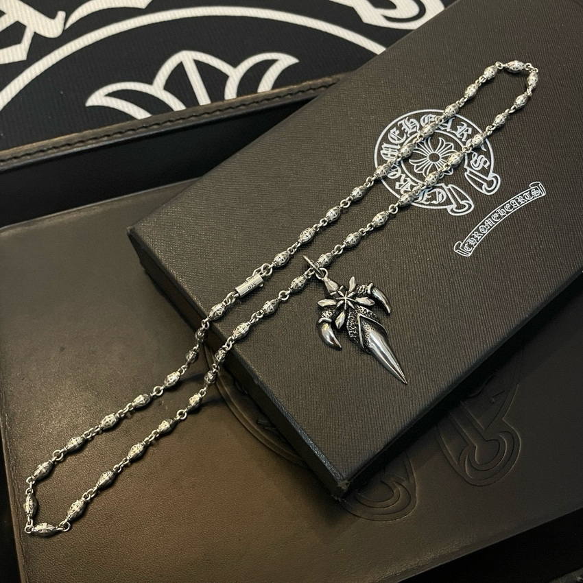 Ch*0me heart necklace-038