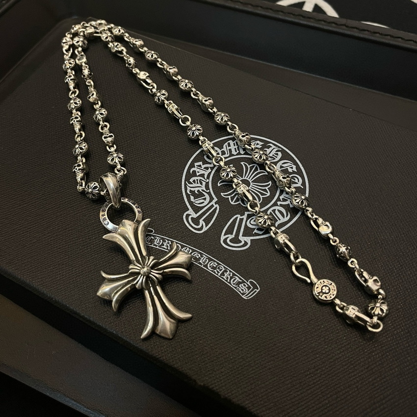 Ch*0me heart necklace-040
