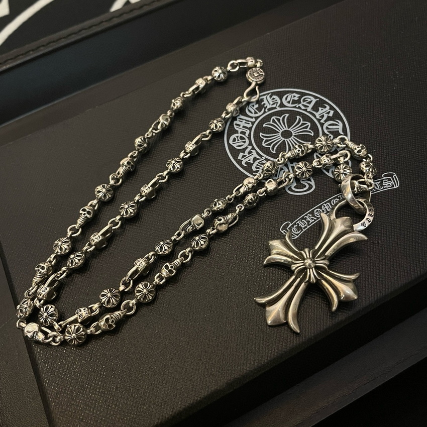 Ch*0me heart necklace-040