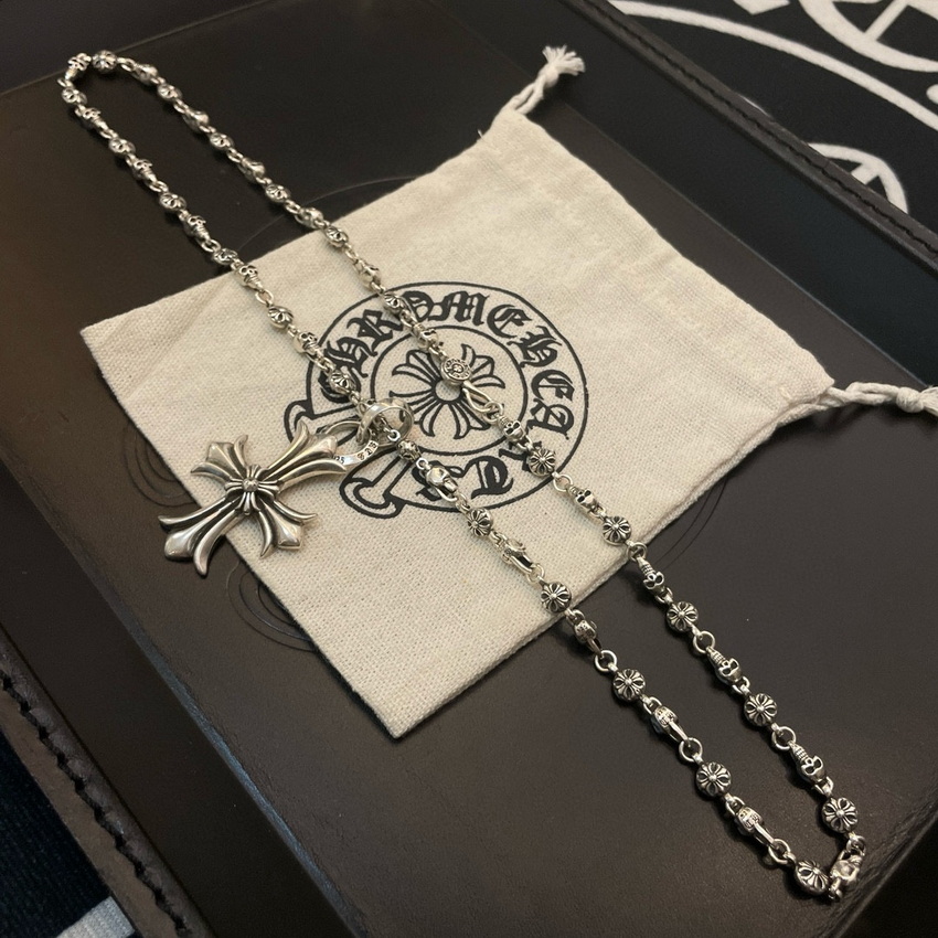 Ch*0me heart necklace-040