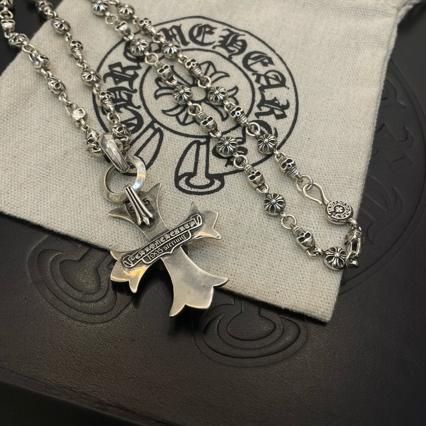 Ch*0me heart necklace-040