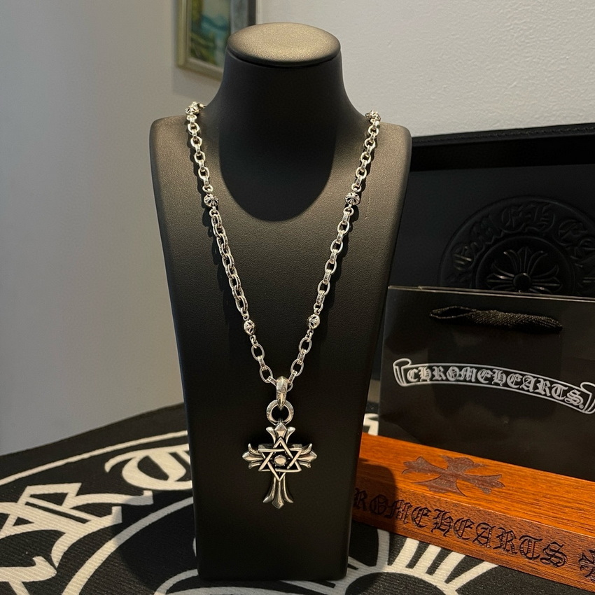 Ch*0me heart necklace-043
