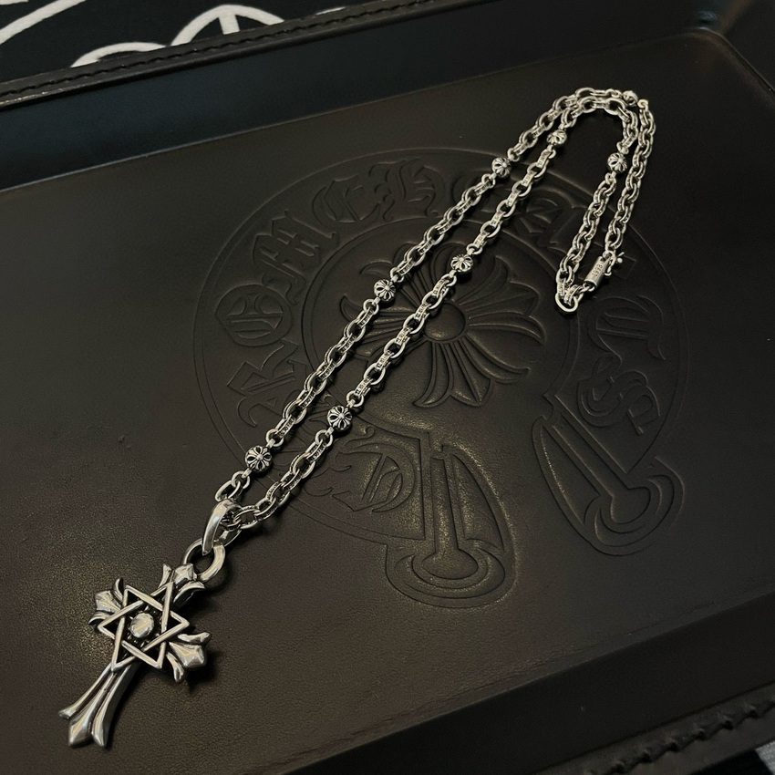 Ch*0me heart necklace-043