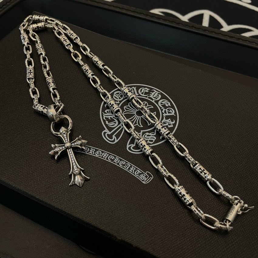 Ch*0me heart necklace-044