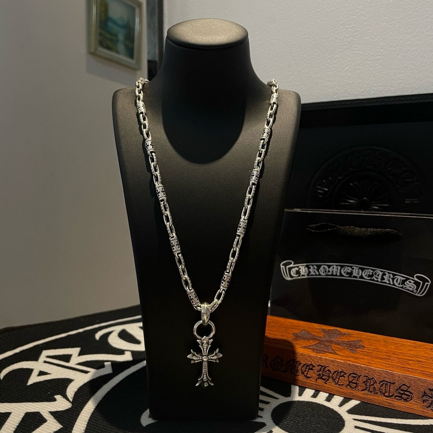 Ch*0me heart necklace-044