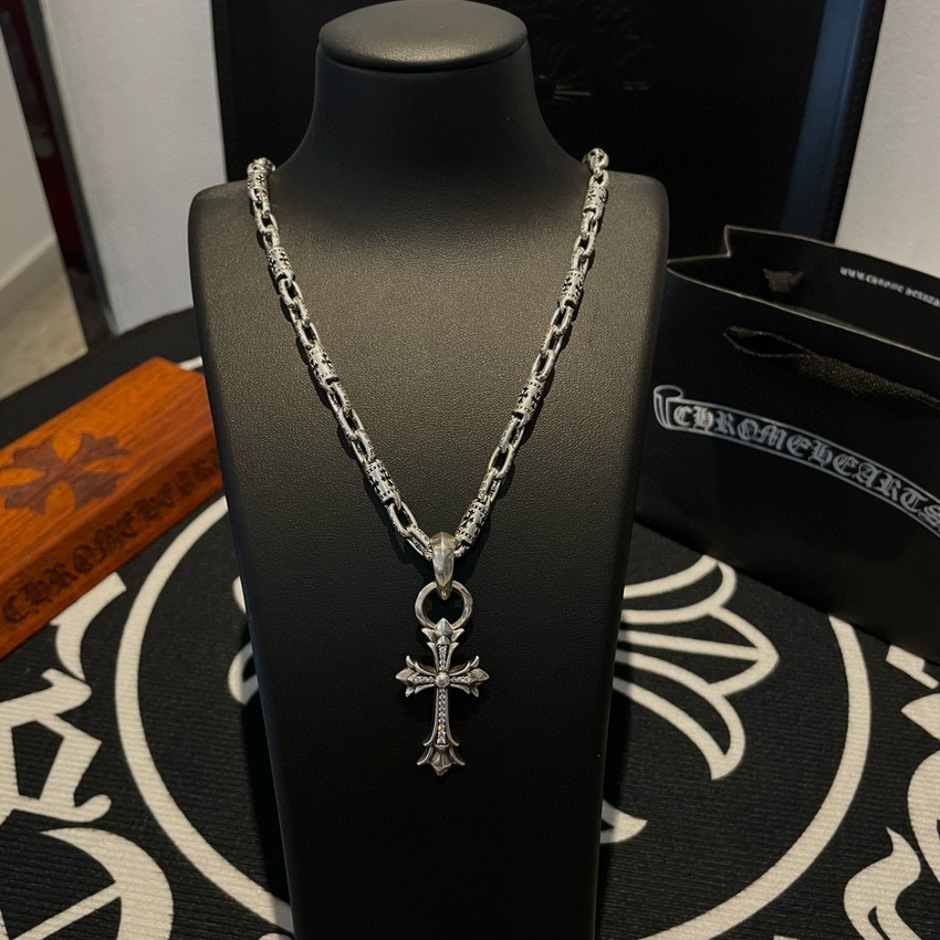 Ch*0me heart necklace-044