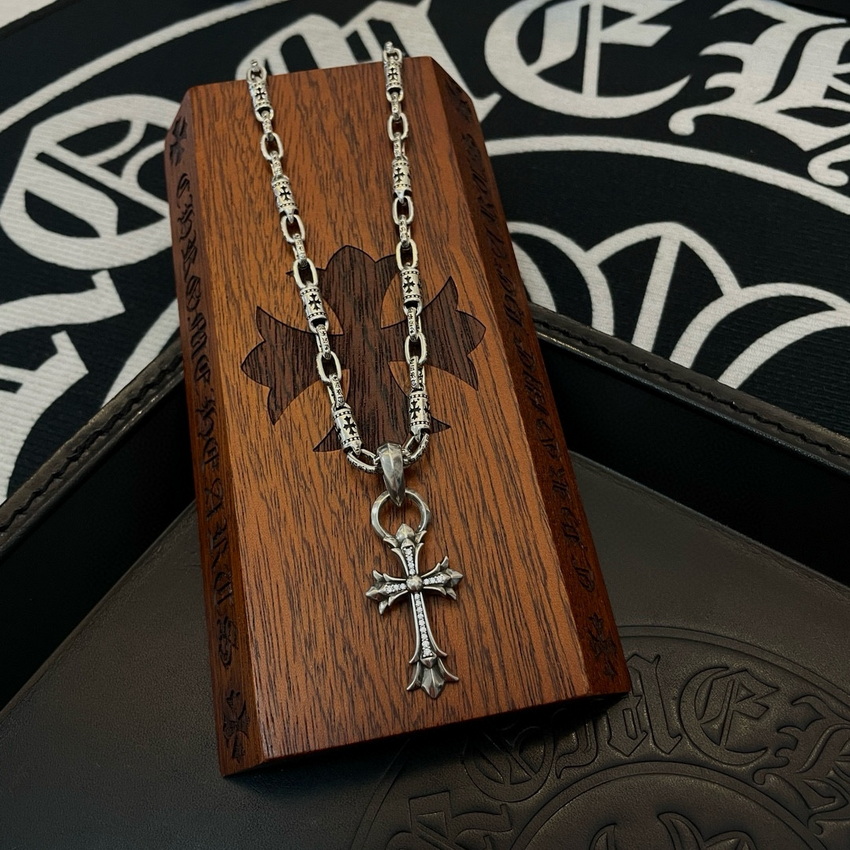 Ch*0me heart necklace-044