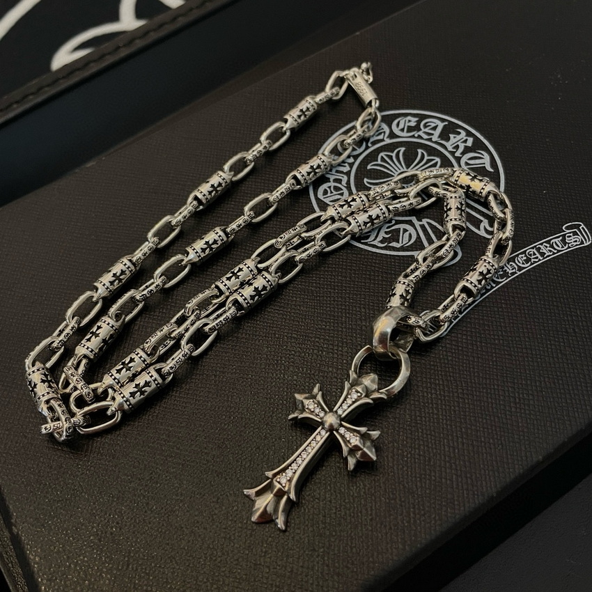 Ch*0me heart necklace-044