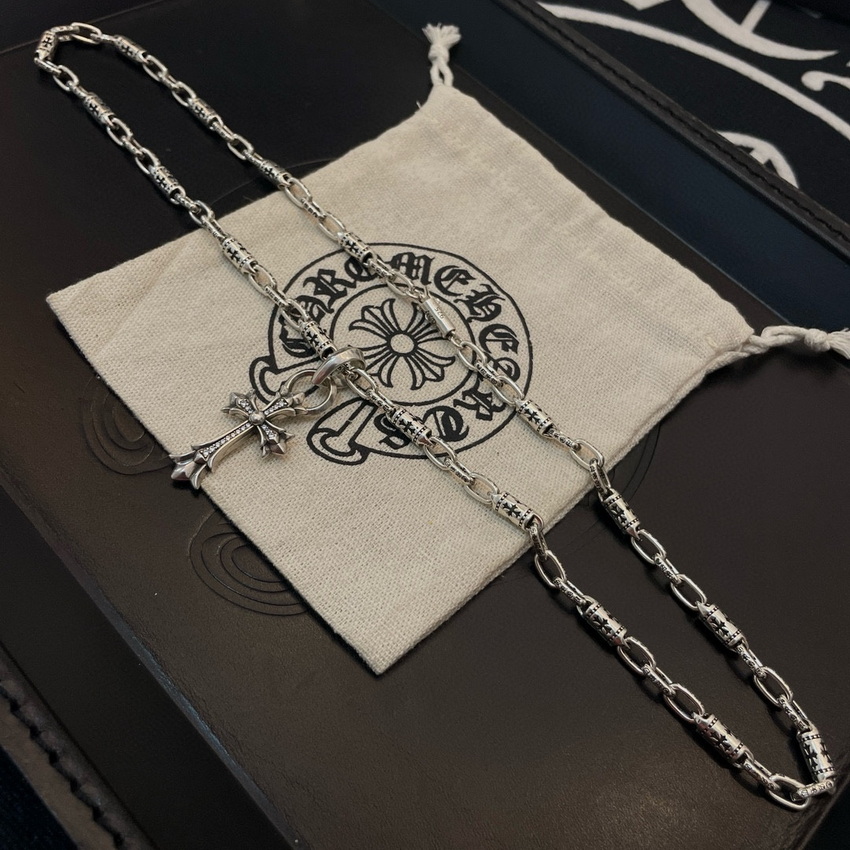 Ch*0me heart necklace-044