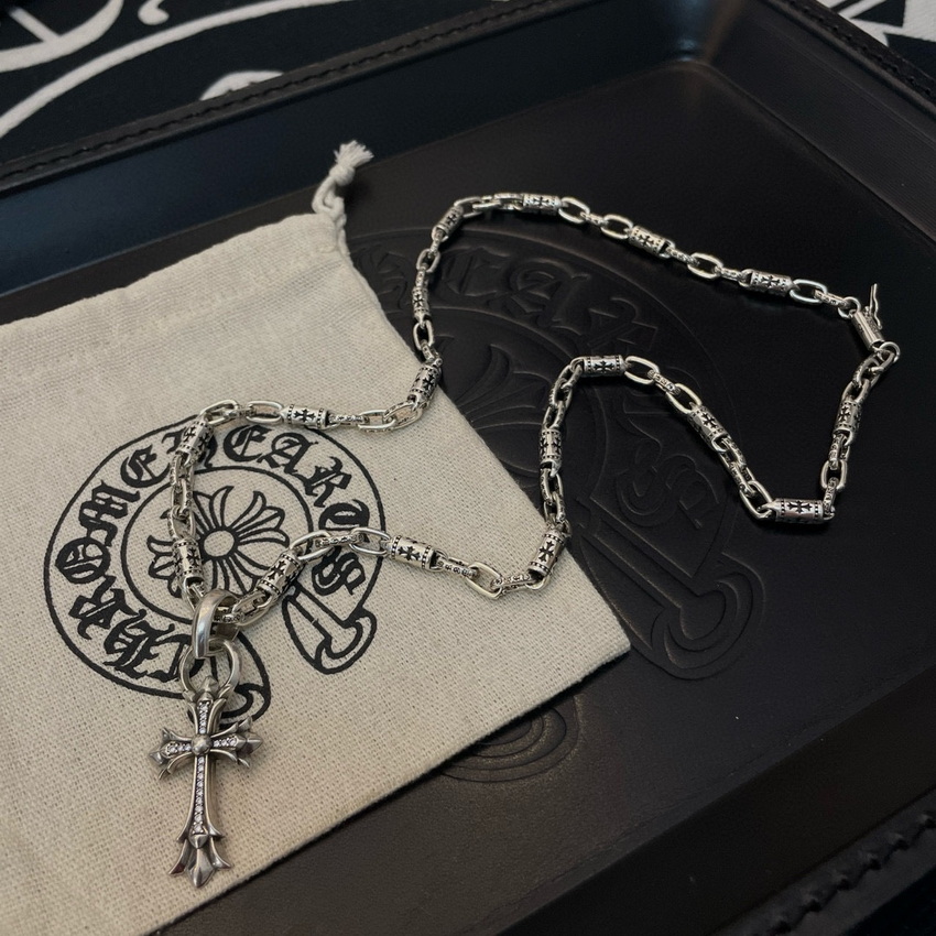 Ch*0me heart necklace-044