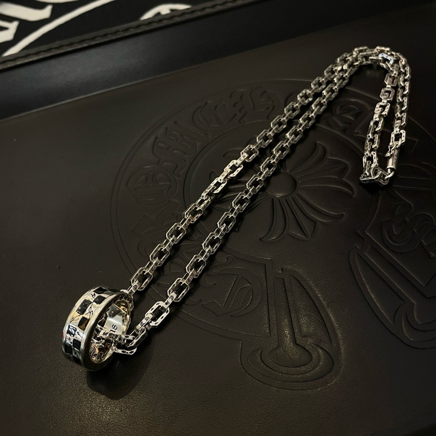 Ch*0me heart necklace-045