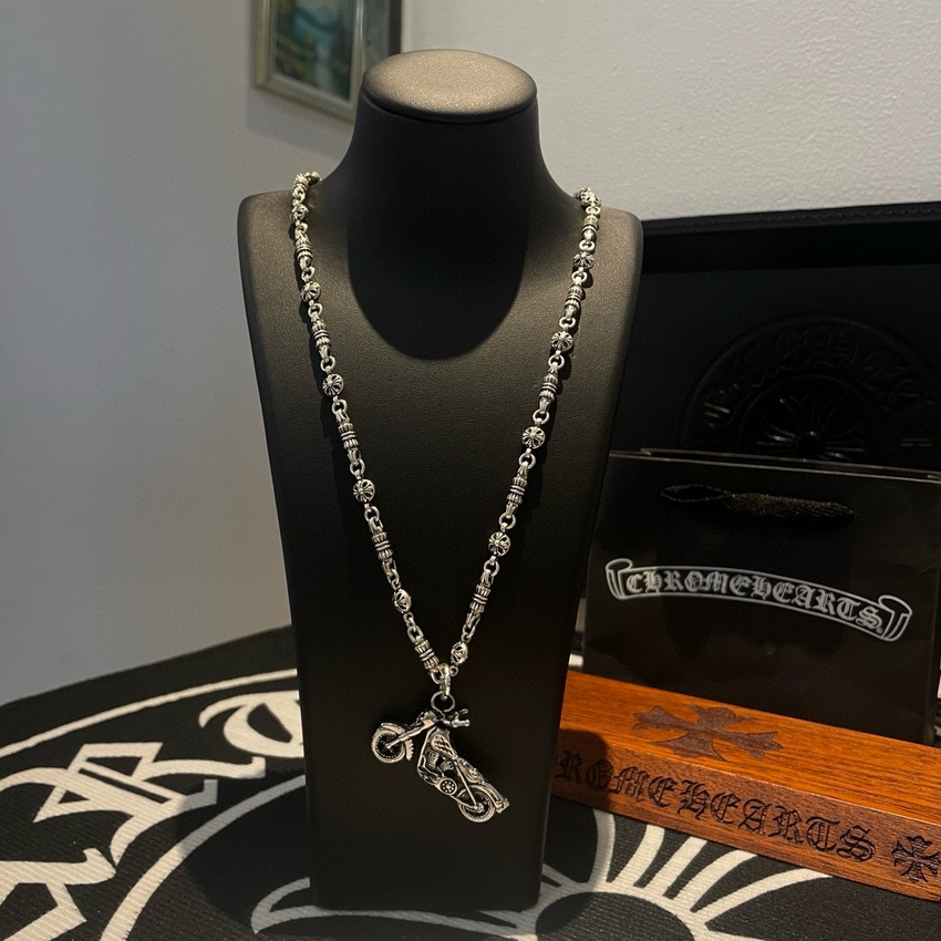 Ch*0me heart necklace-050