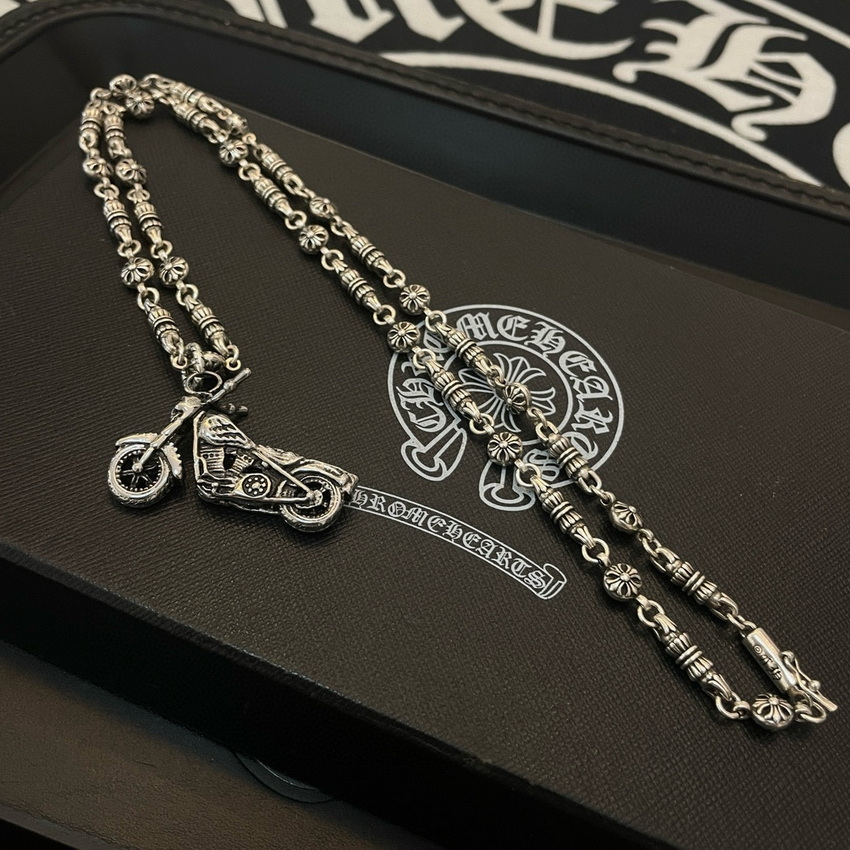 Ch*0me heart necklace-050