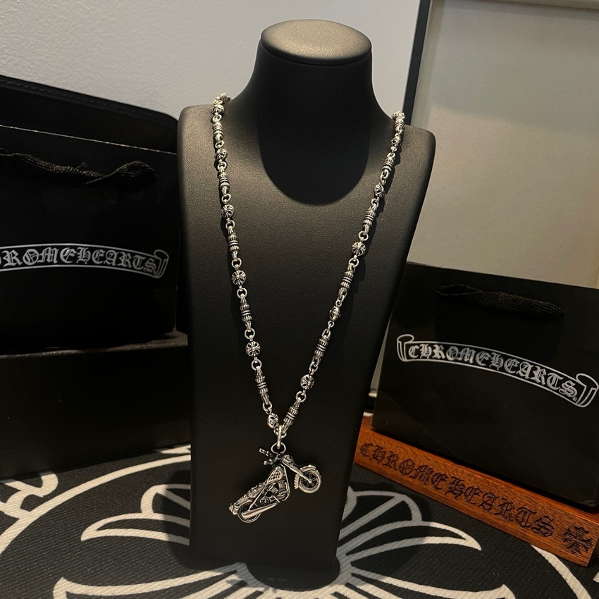 Ch*0me heart necklace-050
