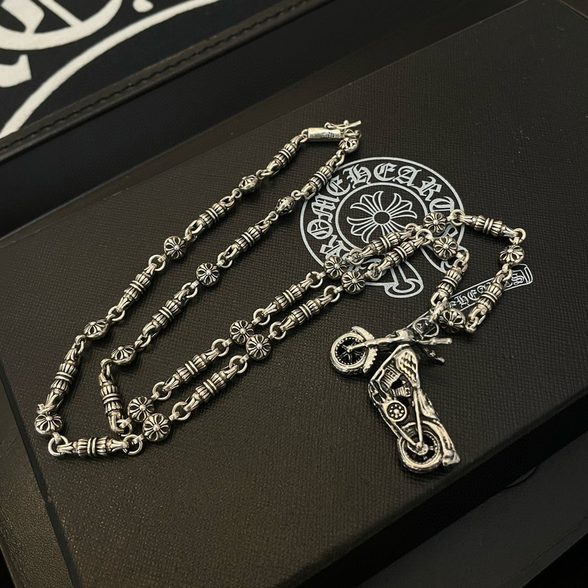 Ch*0me heart necklace-050