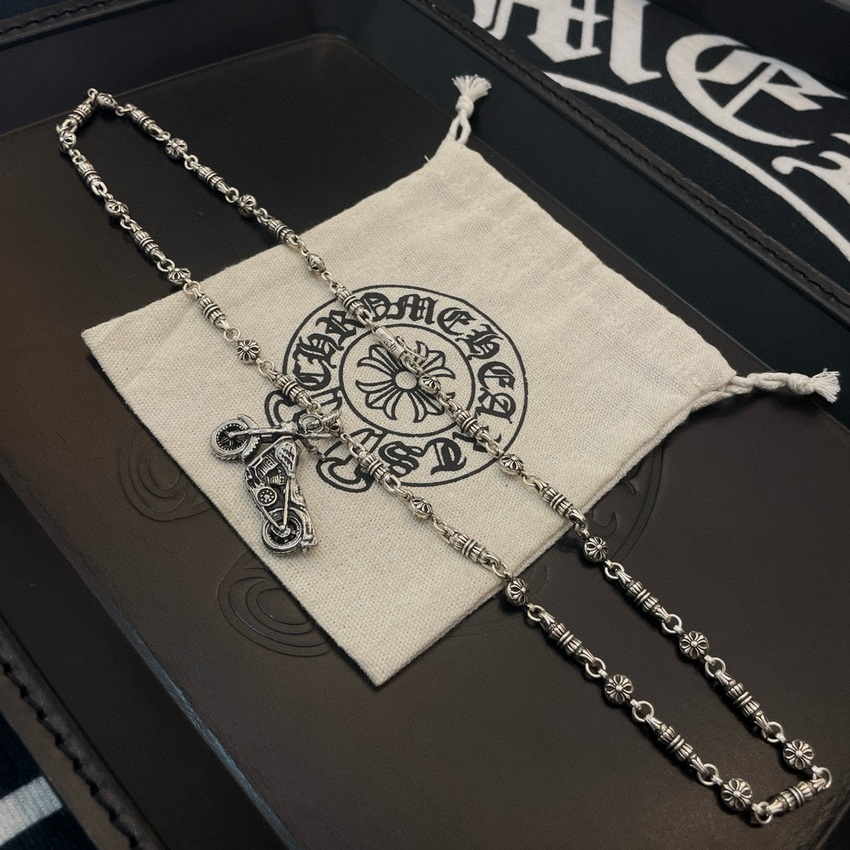 Ch*0me heart necklace-050
