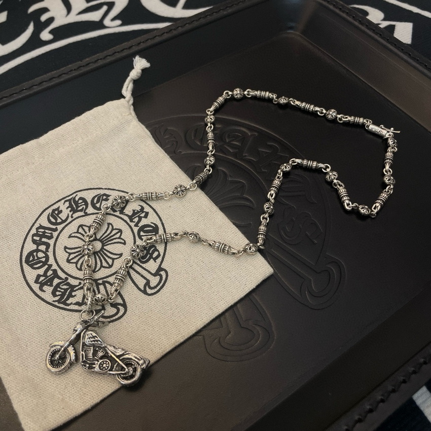 Ch*0me heart necklace-050