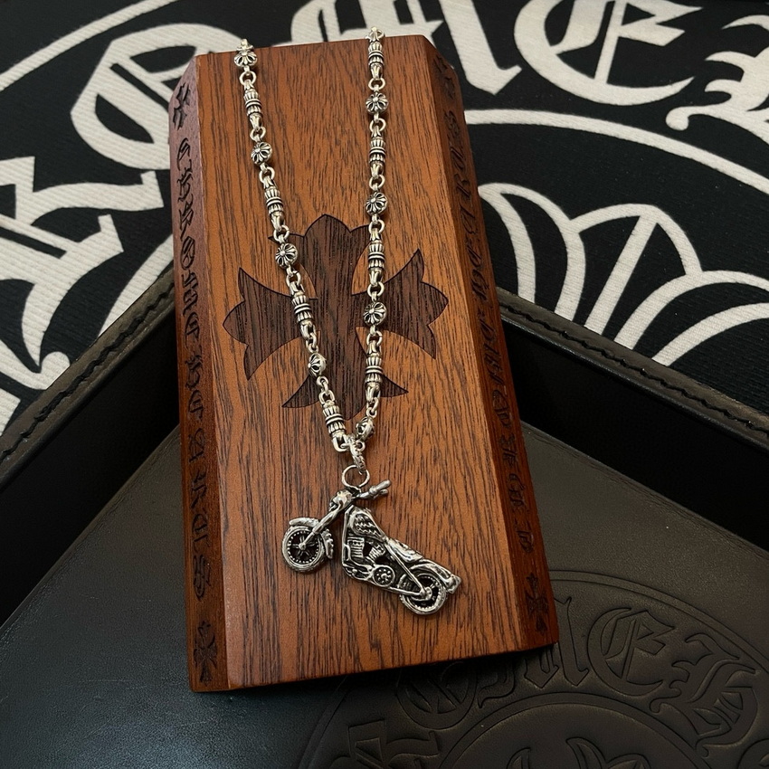 Ch*0me heart necklace-050