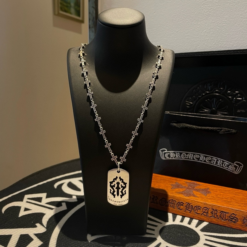 Ch*0me heart necklace-054