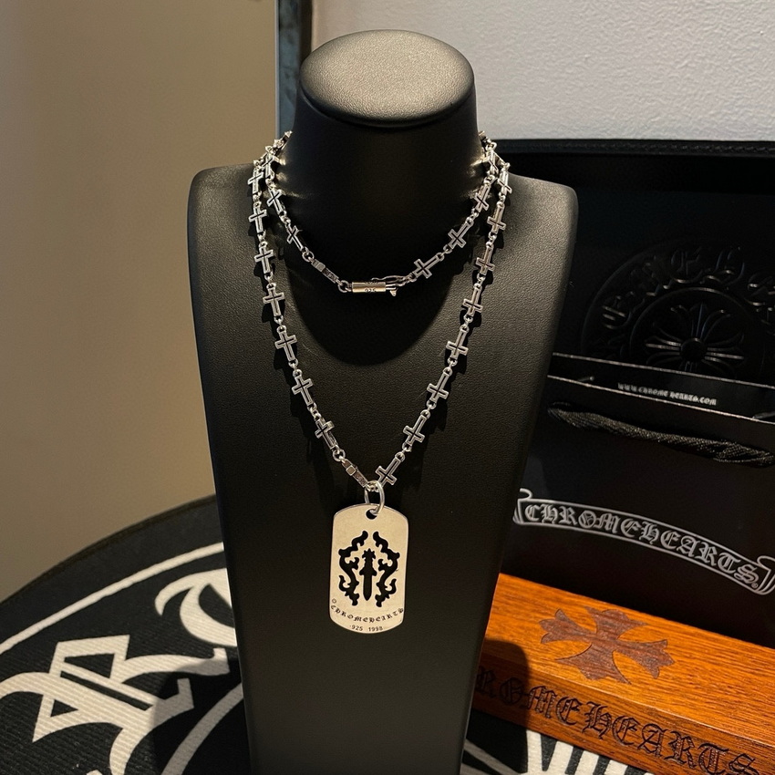 Ch*0me heart necklace-054