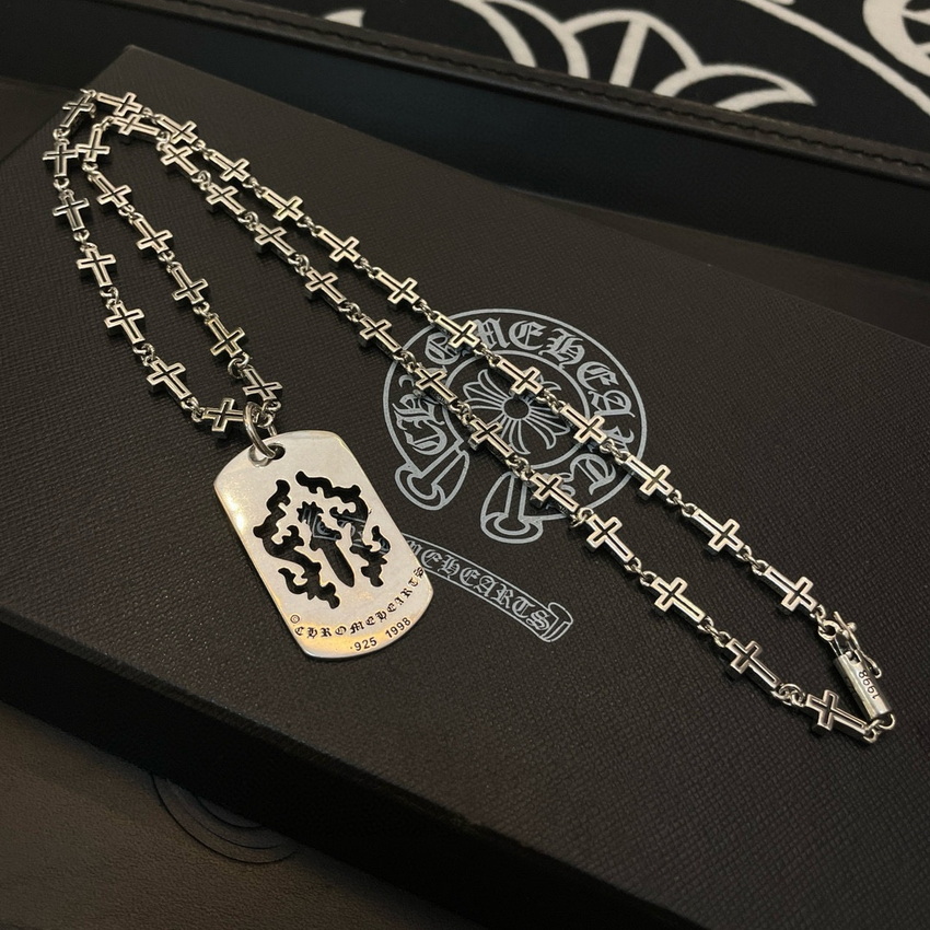Ch*0me heart necklace-054