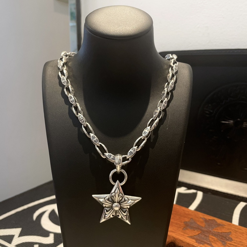 Ch*0me heart necklace-056