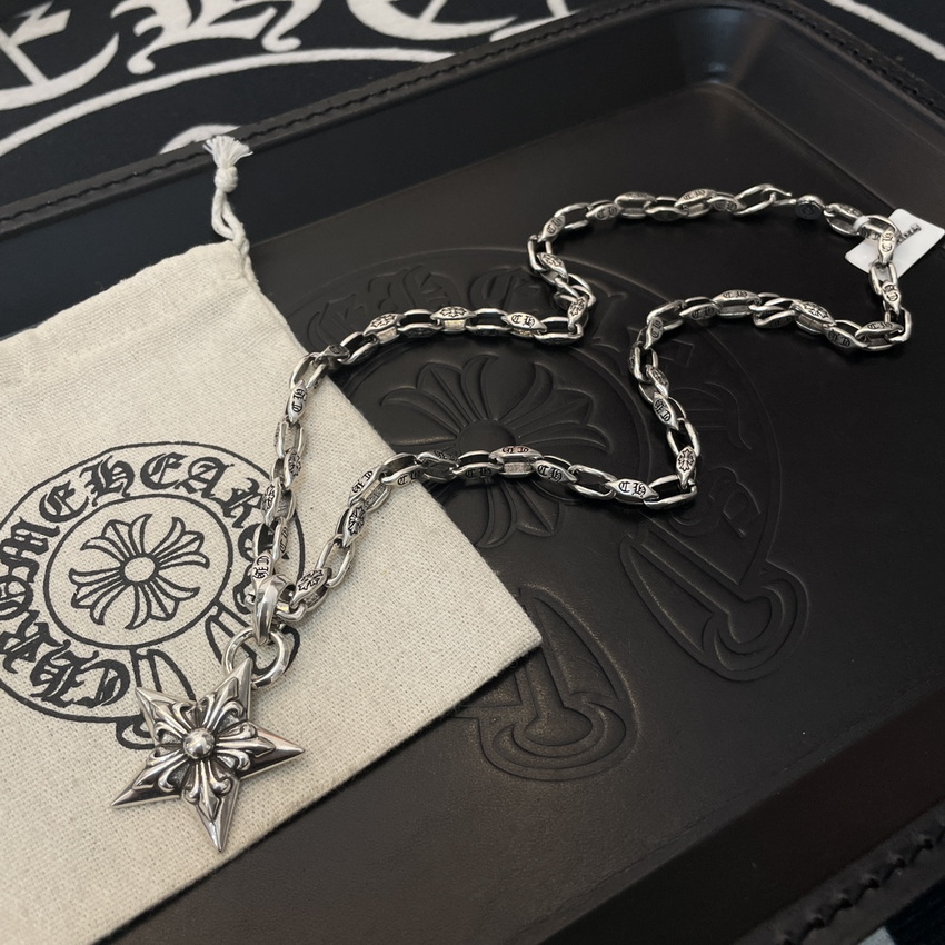 Ch*0me heart necklace-056
