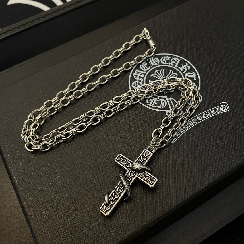Ch*0me heart necklace-057