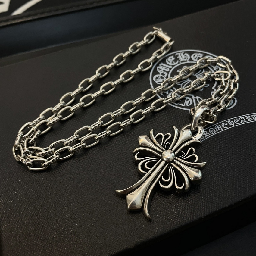Ch*0me heart necklace-058