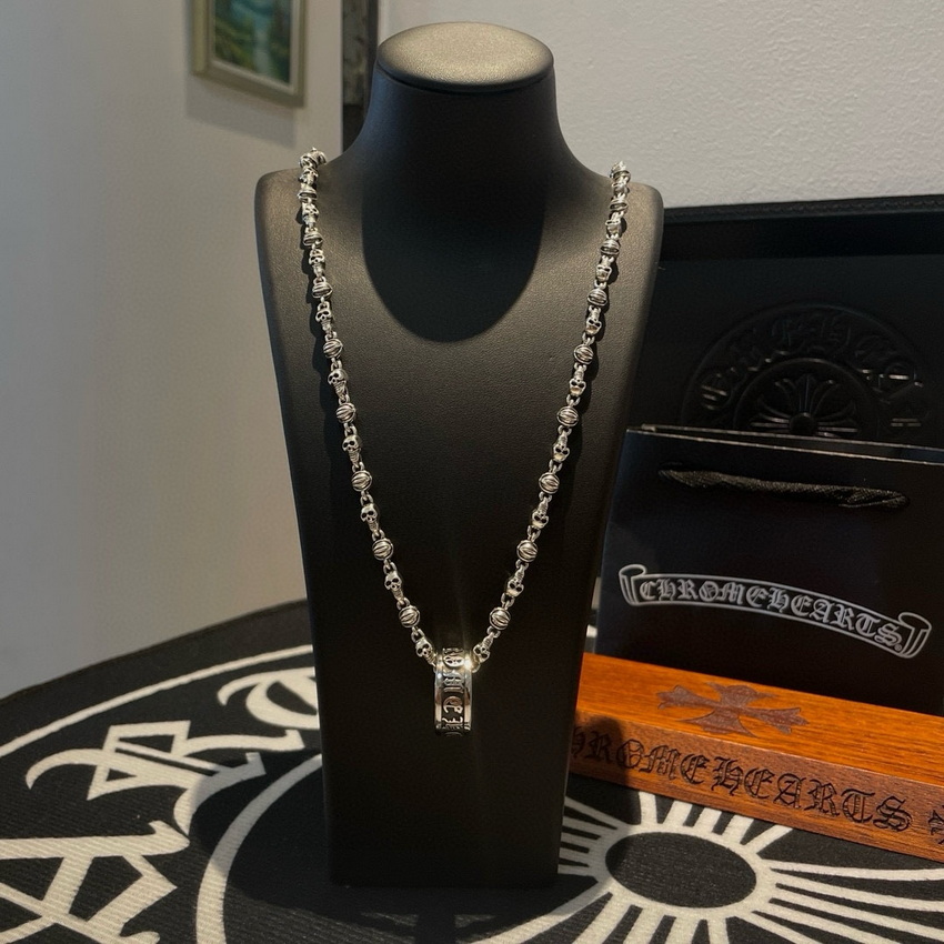 Ch*0me heart necklace-062