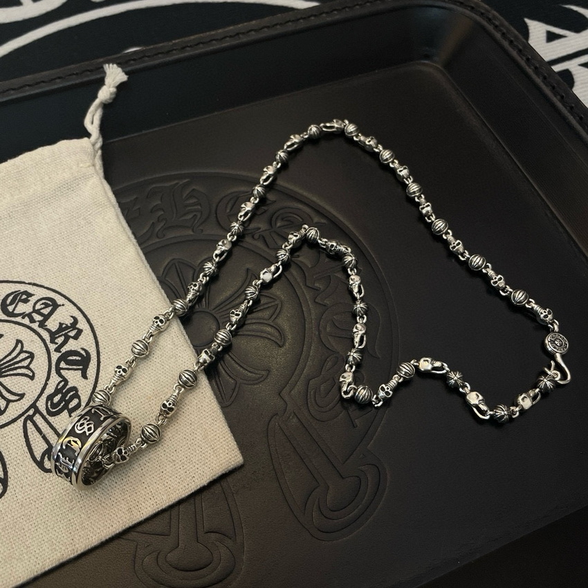 Ch*0me heart necklace-062