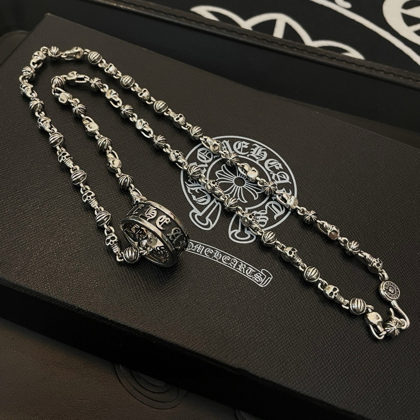 Ch*0me heart necklace-062