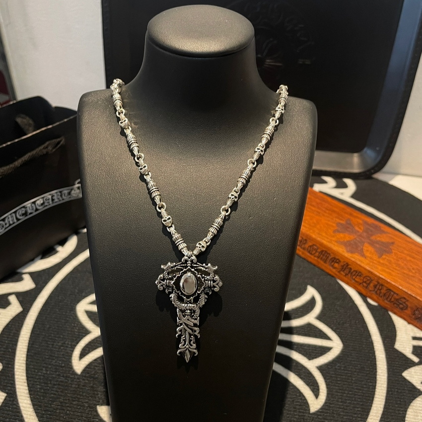 Ch*0me heart necklace-063
