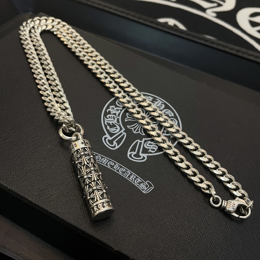 Ch*0me heart necklace-073