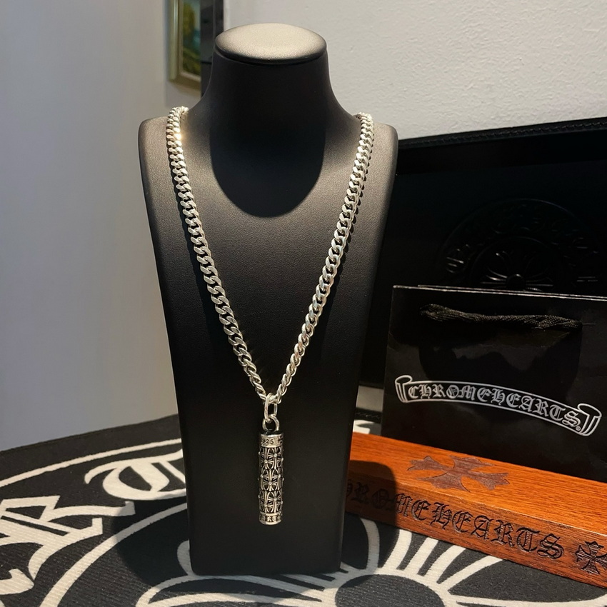 Ch*0me heart necklace-073