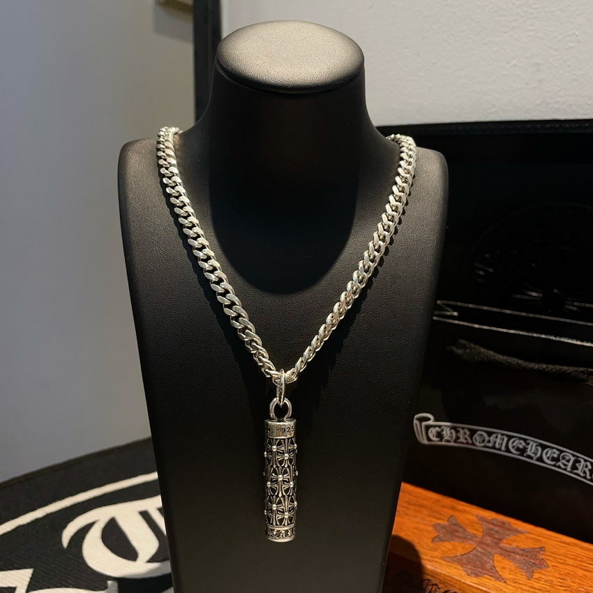 Ch*0me heart necklace-073