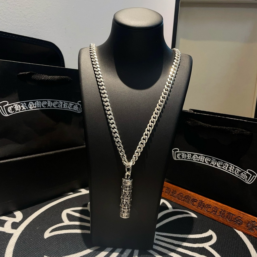 Ch*0me heart necklace-073