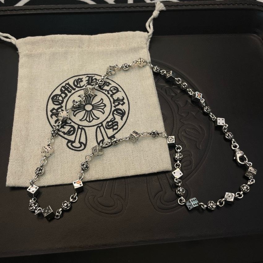 Ch*0me heart necklace-078