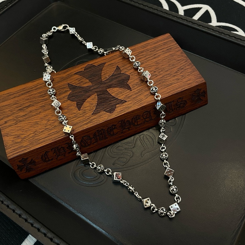 Ch*0me heart necklace-078