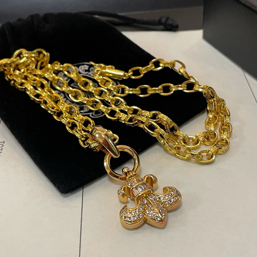 Ch*0me heart necklace-081