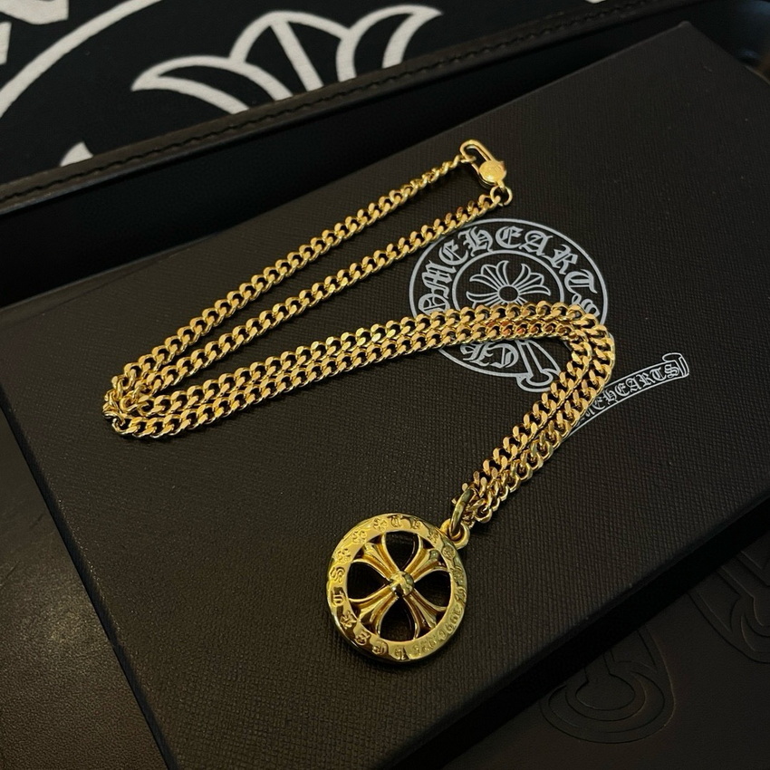 Ch*0me heart necklace-083