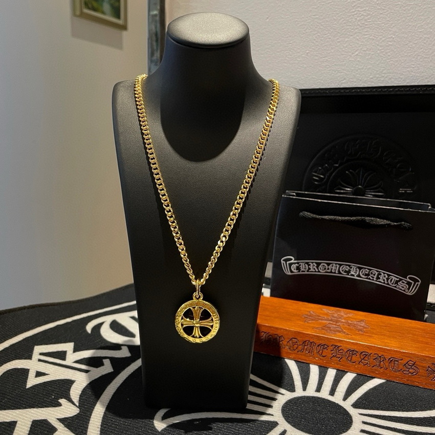 Ch*0me heart necklace-083