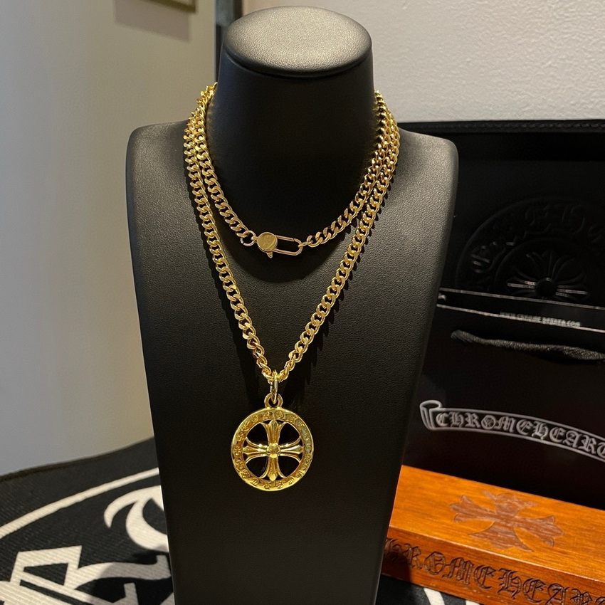 Ch*0me heart necklace-083