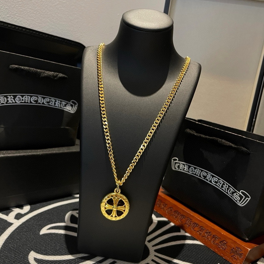 Ch*0me heart necklace-083