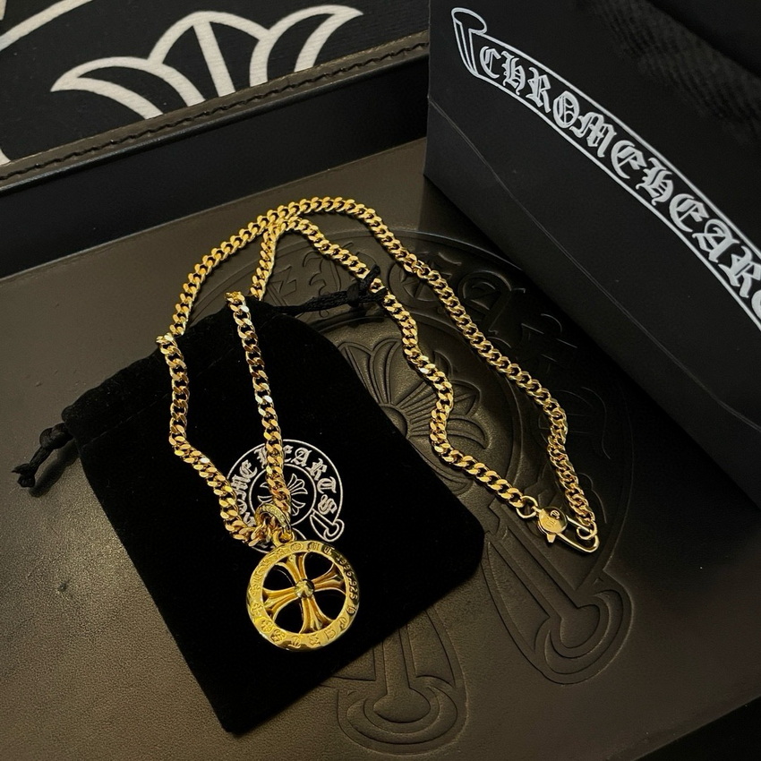 Ch*0me heart necklace-083